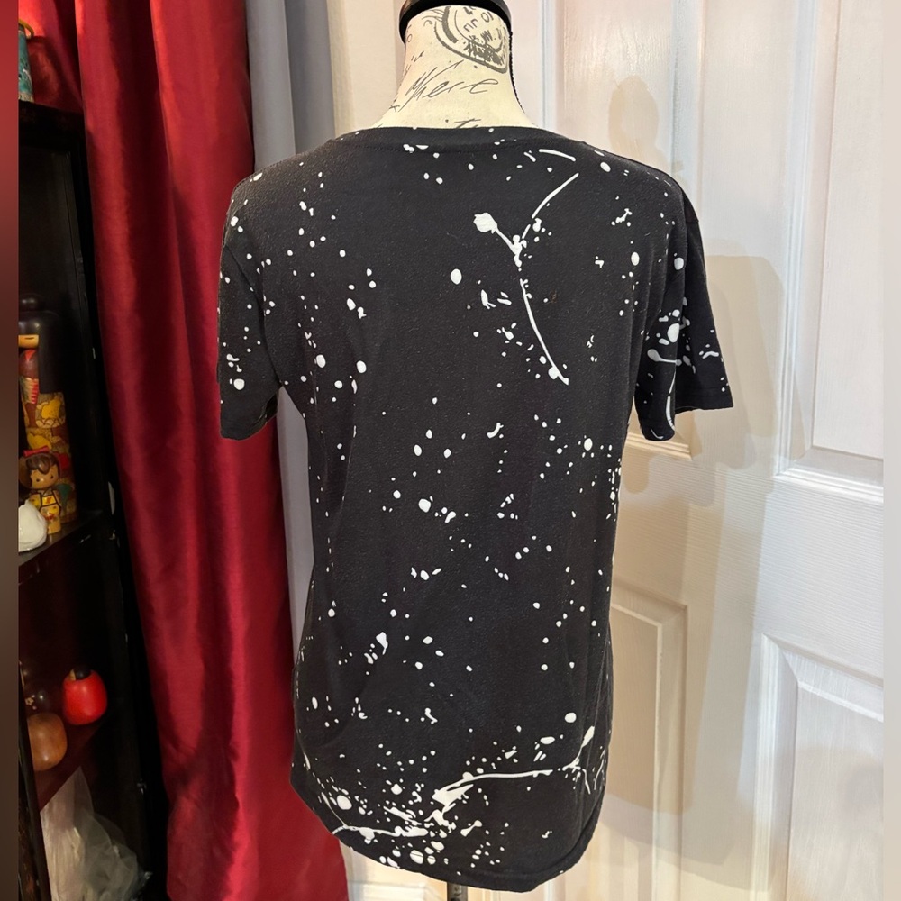 Fleetwood Mac Splatter Print T-Shirt - Picture 5 of 8